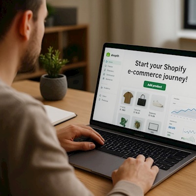 Shopify E-Ticaret yolculuğun başlasın!