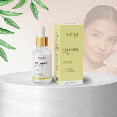 SOM Calming Sakinleştirici Serum Sipariş Ver, Hassas Ciltler için Yatıştırıcı ve Nem Desteği